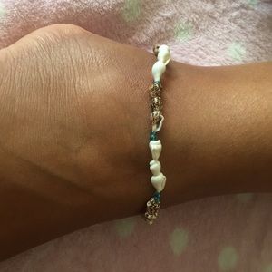Shell anklet